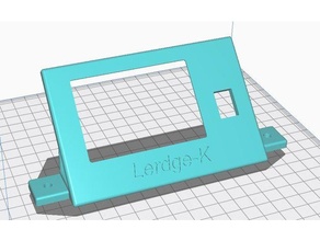 lerdge tela suporte ender 4 k sensível toque monte 3d print model - Mito3D