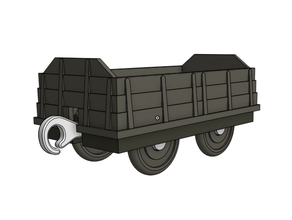 tomy china clay truck coal car thomas friends train track trackmaster wagon 3d print model - Mito3D