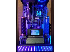 infinity mirror thermaltake tower 900 case led lights mod 3d print model - Mito3D
