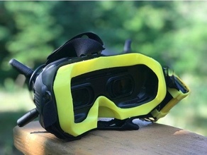 dji goggles custom foam 3d scan dji fpv dji fpv goggles fpv goggles goggles 3d print model - Mito3D