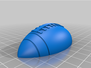lsu futebol 3d print model - Mito3D