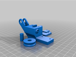 caja capteur filamento + gu bmg para filet et4 filament 3d print model - Mito3D