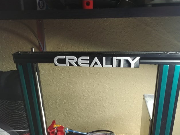 Realität Ender 3 magnetisch slot Logo austauschbar Schädel Zubehör cr10 cr10s Profi schmücken Design Magnet Steckplatz vslot 3D print model - Mito3D