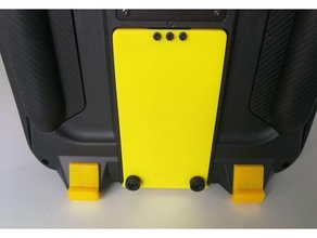 personalizzato batteria coperchio radiomaster tx16s schiudere 3d print model - Mito3D