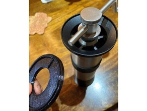 kinu m47 phoenix grinder lid coffee espresso 3d print model - Mito3D