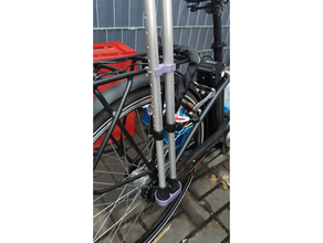 Fahrrad Halter Unterstützung Hilfe Bike gehhilfe krcke krcken 3d print model - Mito3D