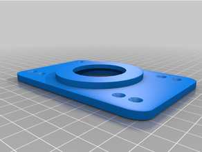 door handle shield 3d print model - Mito3D