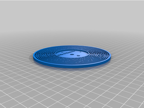 biscuit fp record 3d print model - Mito3D
