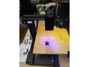 Hydra Leitung Laser montieren 3d print model - Mito3D