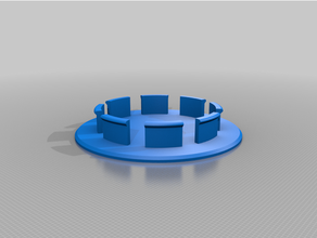 kapaklar diskler ışınlar 3d print model - Mito3D