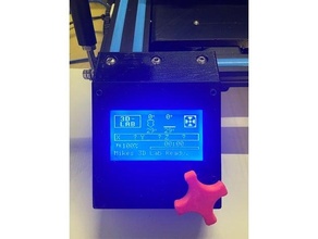 cr10s externe panneau afficher monter 3d print model - Mito3D