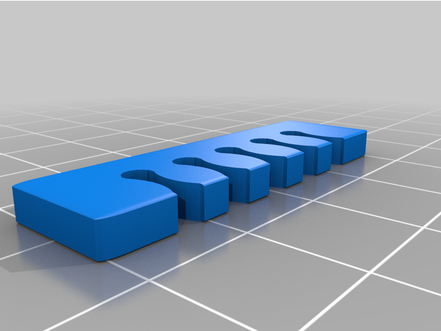 ekg 12 conduire stress tester agrafe câble 3D print model - Mito3D