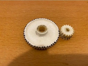 rv vent opener pinion spur gears itasca motorhome winnebago 3d print model - Mito3D