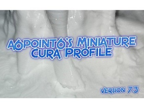 Miniatur pla Cura Profil Einstellungen Miniaturen 3d print model - Mito3D