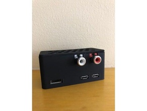 hifiberry dac+ pi case airplay dac linux music raspberry rpi sound 3d print model - Mito3D