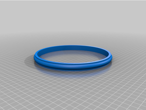 18cm ricamo cerchio canale telaio 3dh 3dhstudio 3d print model - Mito3D