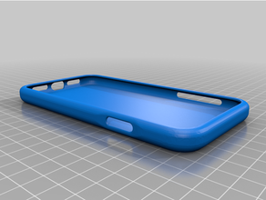 iphone xr dama durum kılıf 3d print model - Mito3D