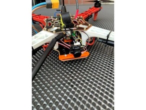 generisch Drohne Rahmen fpv Kamera montieren freecad 3d print model - Mito3D