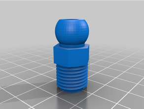 portion mains Balle attachement 3d print model - Mito3D