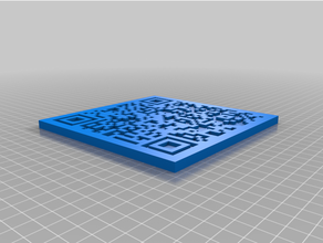 Rickroll qr código 3d print model - Mito3D