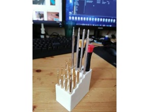 screwdriver bit holder 3d print model - Mito3D