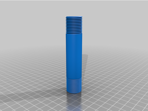 100mm aspersor tubo subida 3d print model - Mito3D