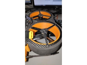 alfarc f2 cineboy 146mm ducts upsidedown 2 styles conical straight duct fan fpv 3d print model - Mito3D