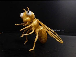 abeja personaje insecto 3d print model - Mito3D