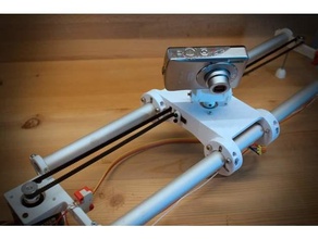 2 Achse motorisiert Kamera Schieberegler 3d print model - Mito3D