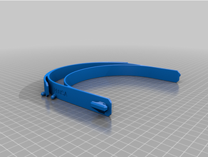 prusa-pro headband 1in longer 3d print model - Mito3D