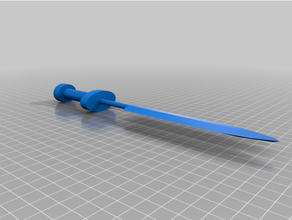 annabeth chase's dagger 3d print model - Mito3D