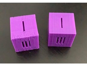 tally dice scale model 3d print model - Mito3D