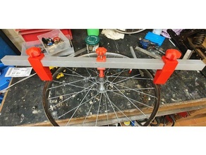 comparatore roue VTT ruota piatti attrezzo bicicletta 3d print model - Mito3D