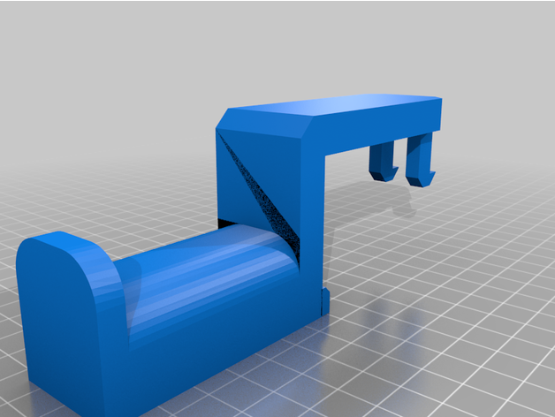 vinci jr extern Spule Halter Unterstützung 3D print model - Mito3D