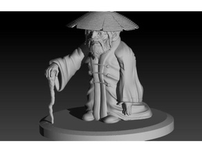 maestro Dohko Balance Saint seiya 3d print model - Mito3D