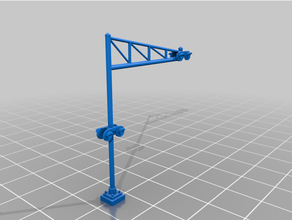 scale grade crossings assembled 3d print model - Mito3D