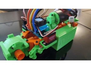 4wd 1 16 rc kamyon örneklem hobi araba oyuncak 3d print model - Mito3D