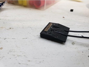 razer balístico cobrando rato monte perfil magnético 3d print model - Mito3D