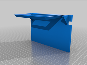 designer faceplate shelf outlet cover mount crap 3d print model - Mito3D
