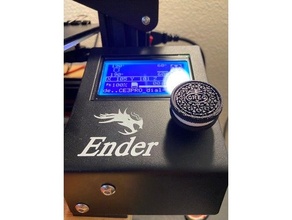 Ender 3 Oreo Wähler Knopf Realität Profi 3d print model - Mito3D