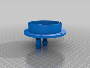 vortex fountain arcylic tube 3d print model - Mito3D