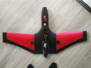 Sakhwing 3d baskı uçak fpv yarış kanat 3d print model - Mito3D