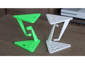 desktop tensegrity tables engineering magnetic optical illusion science table structure structures toy 3d print model - Mito3D