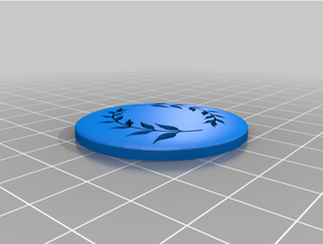 tanjiro button 3d print model - Mito3D