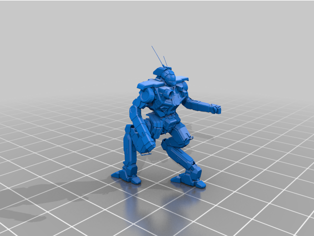 lich americano mecha 3D print model - Mito3D