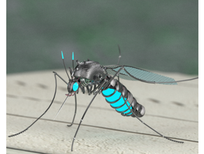 moustique robot 3d print model - Mito3D