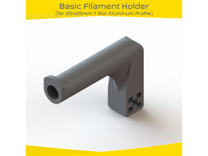 básico filamento suporte 3d print model - Mito3D
