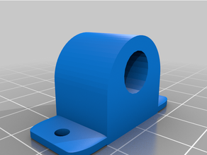 bracket tie support 3d print model - Mito3D