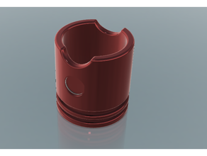 Vase Kolben Motoren 3d print model - Mito3D