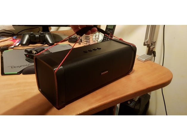 dockin fine+ handle transport case transportgeschirr griff bluetooth speaker dfine fine 3D print model - Mito3D
